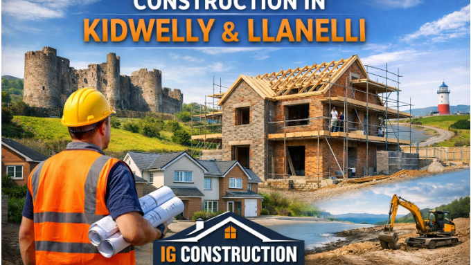 Construction Services in Kidwelly & Llanelli with IG Construction