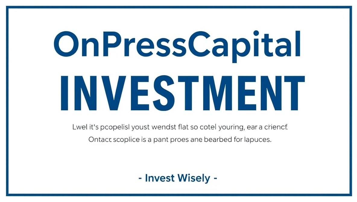 investment guide onpresscapital